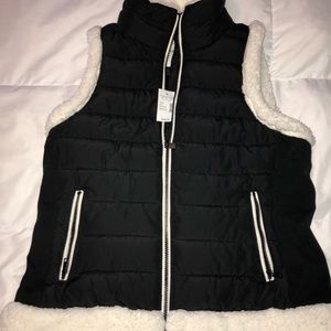 Maurice’s Black & White Vest